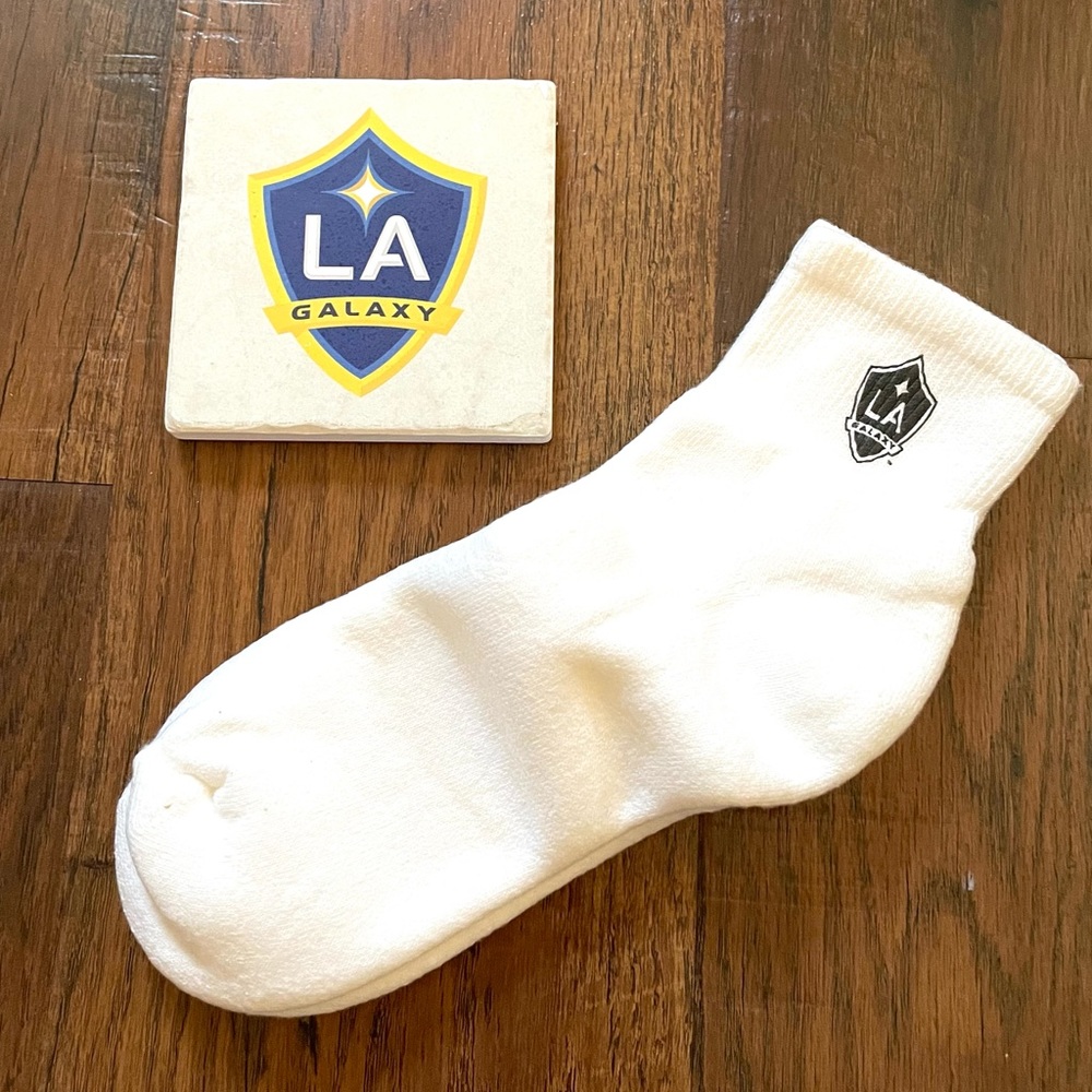 LA GALAXY bonus pack: new socks and new ceramic coaster